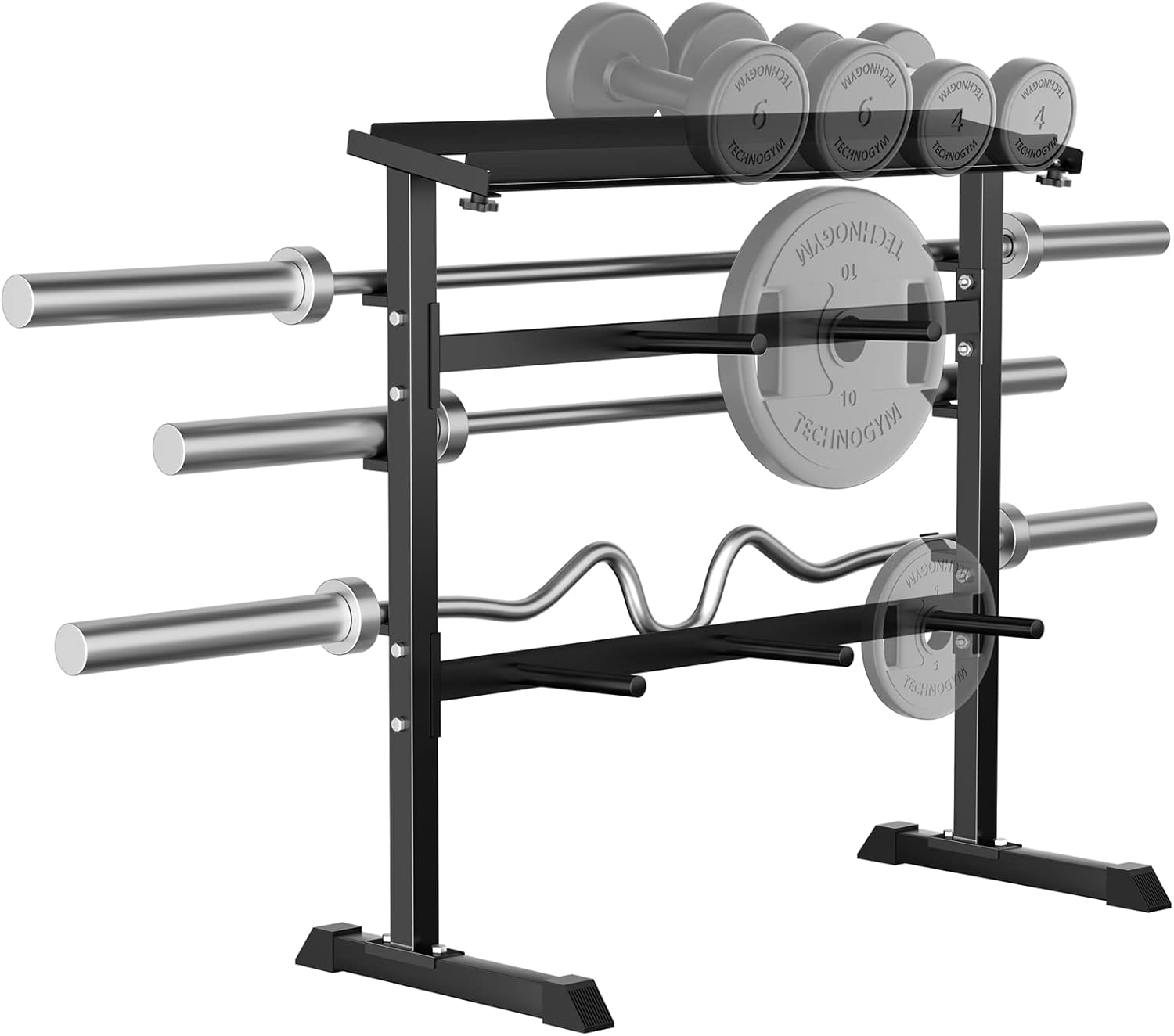 Home Gym Usa - Rak Penyimpanan Beban Latihan Kekuatan Gym