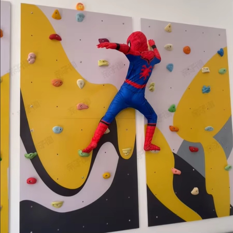 Home Gym Kids - Dinding Panjat Kayu Lapis Indoor untuk