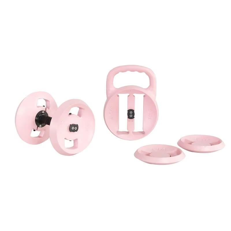 Home Gym Dumbbell Set - Set Kettlebell Dumbbell Semen dengan Logo