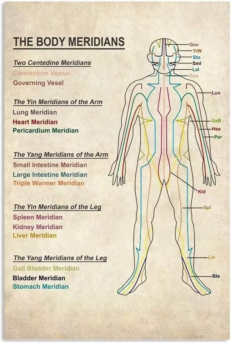 Home Gym Guide - Papan Tanda Logam Vintage Panduan Meridian