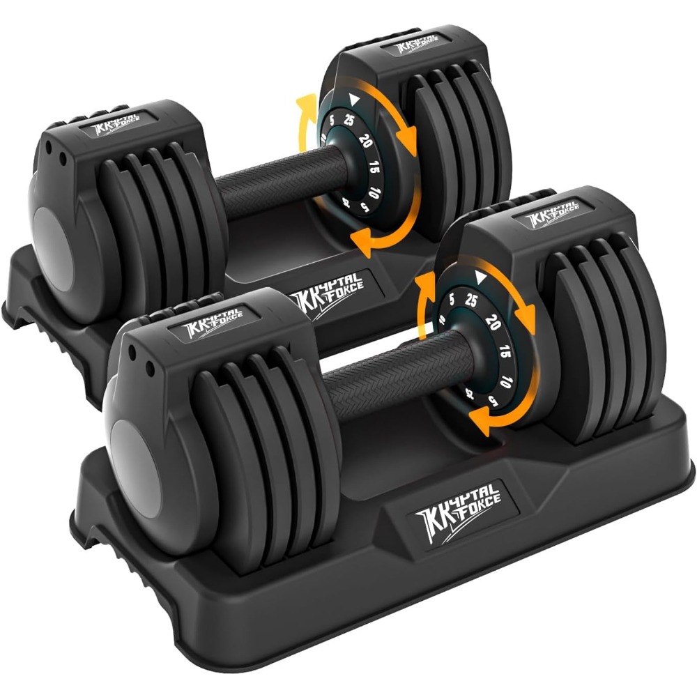 Home Gym Dumbbell Set - Set Dumbbell yang Dapat Disesuaikan, 50