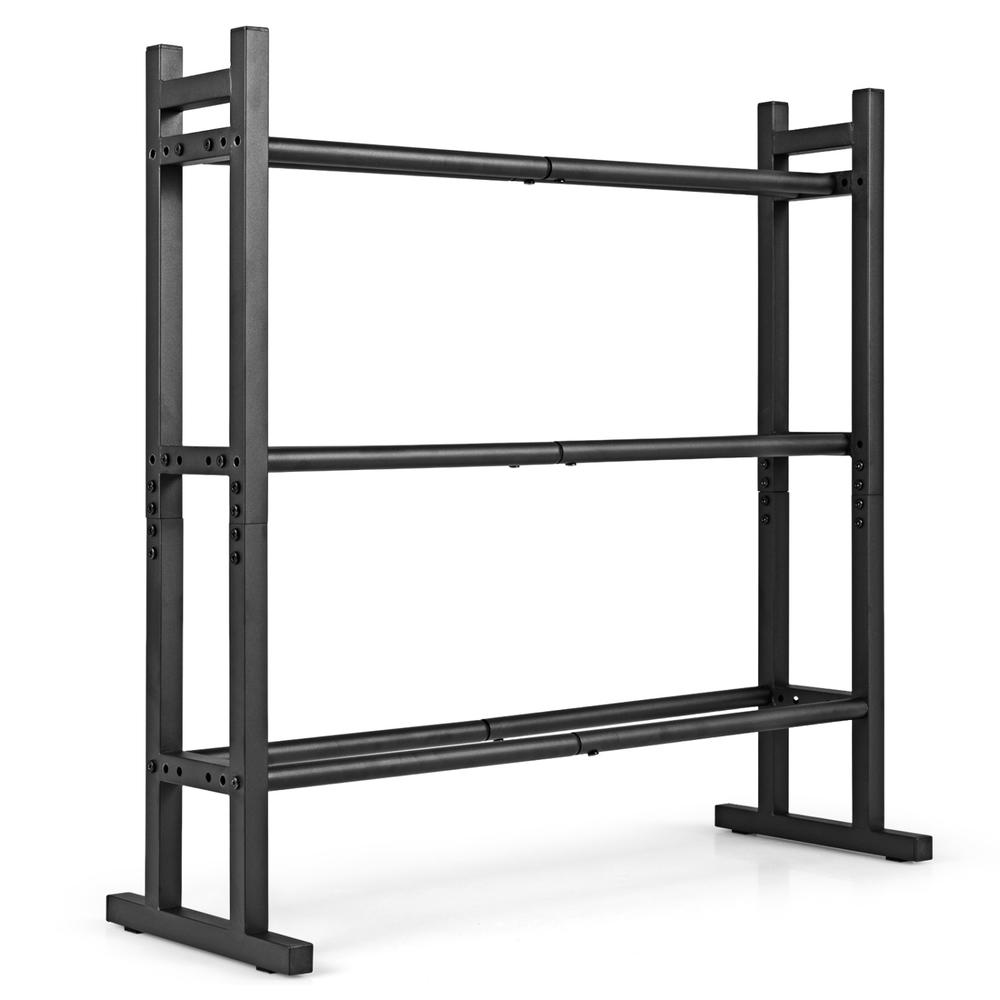 Home Gym Usa - Rak Dumbbell 3 Tingkat Heavy Duty,