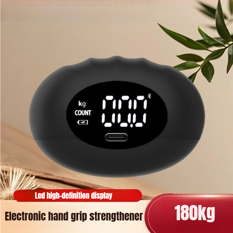 Home Gym Rig - Dinamometer Tangan Digital Ergonomis 180kg, Alat