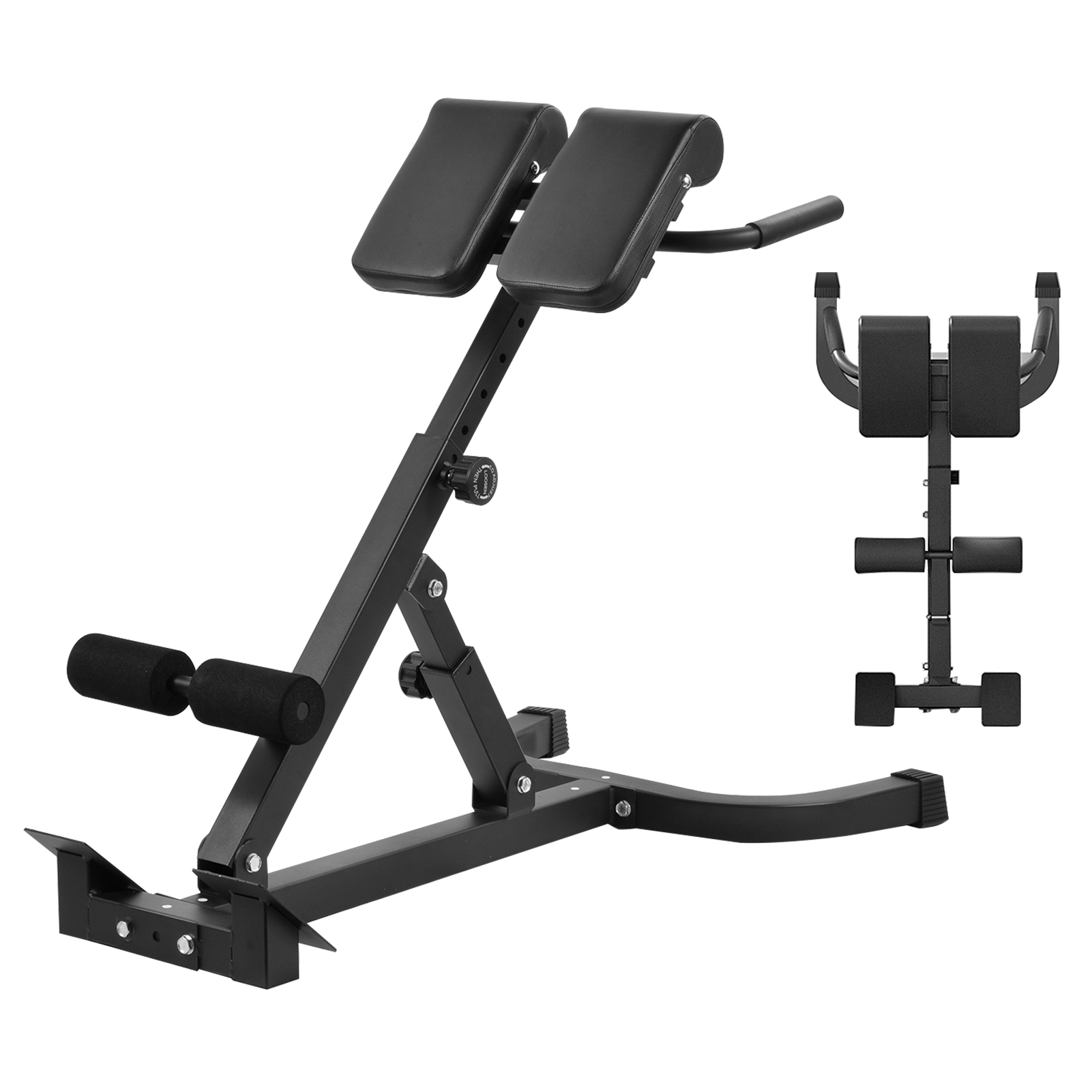 Home Gym Hamstring Exercises - Bangku Latihan Hiper-Ekstensi Roman Chair, Mesin