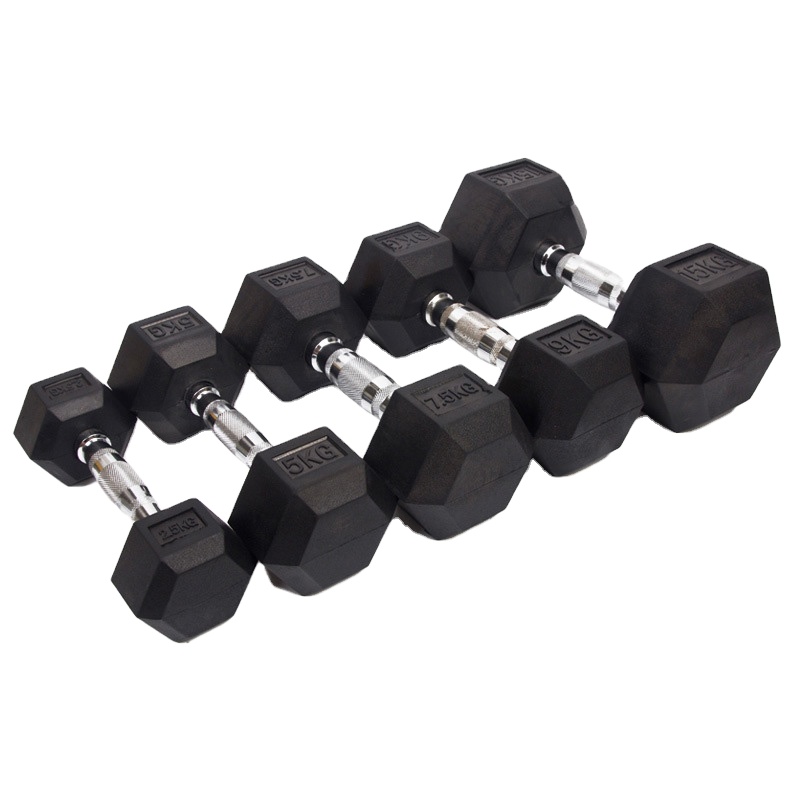 Home Gym Dumbbell Set - Set Dumbbell Heksagonal Berkualitas Tinggi untuk