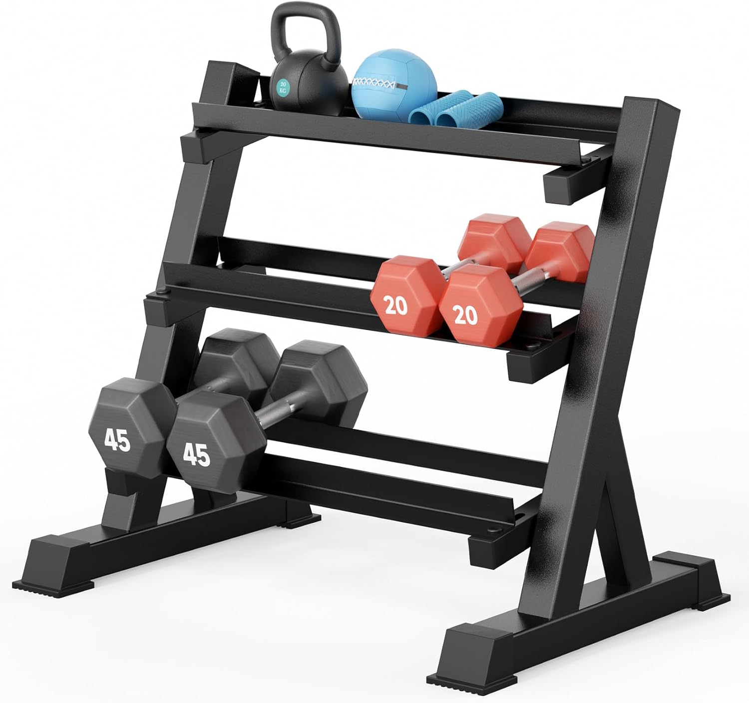 Home Gym Usa - Rak Dumbbell Home Gym, 3 &