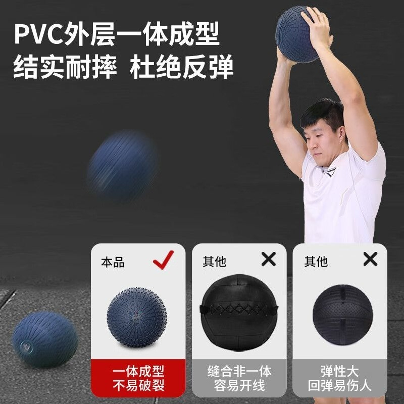 Bola Dinding Medis Lembut Non- - Medicine Ball Slam ulasan dan harga