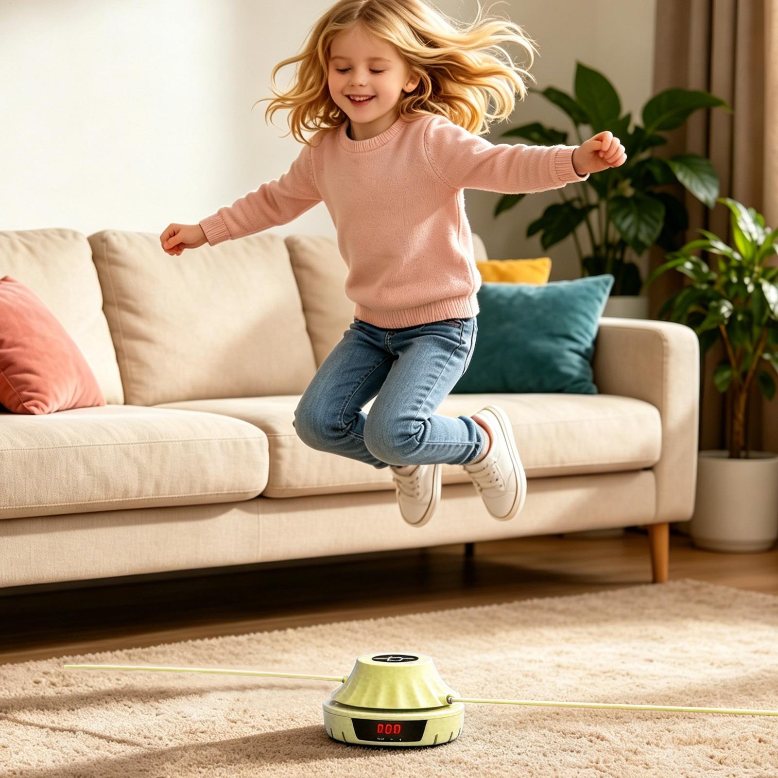 Pelatih Lompat Tali Otomatis L - Home Gym Kids ulasan dan harga