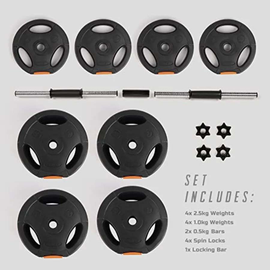 Set Dumbbell 2 in 1 yang Dapat - Home Gym Dumbbell Set ulasan dan harga