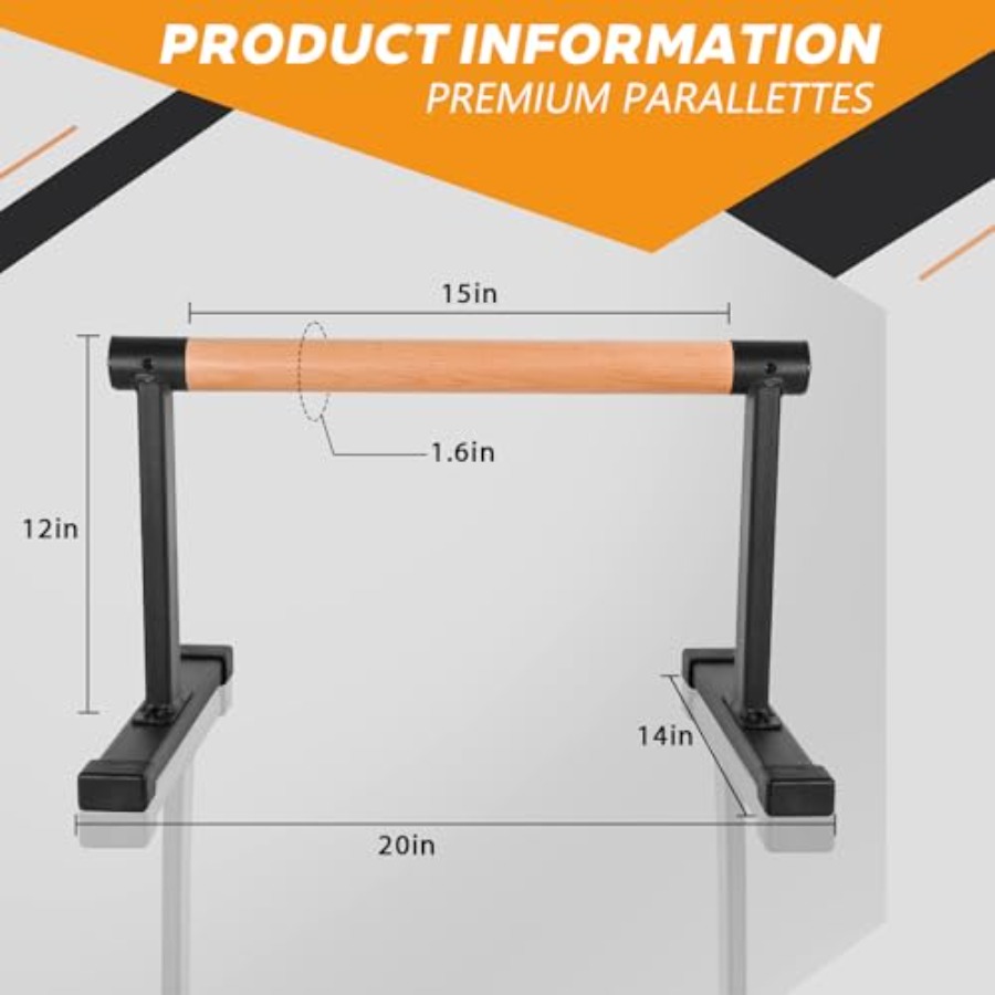 Bar paralel kayu untuk senam d - Home Gym Installation ulasan dan harga