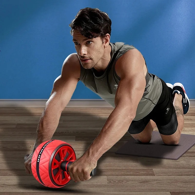 Roda Roller Ab Anti-Selip, Per - Home Gym Rig ulasan dan harga