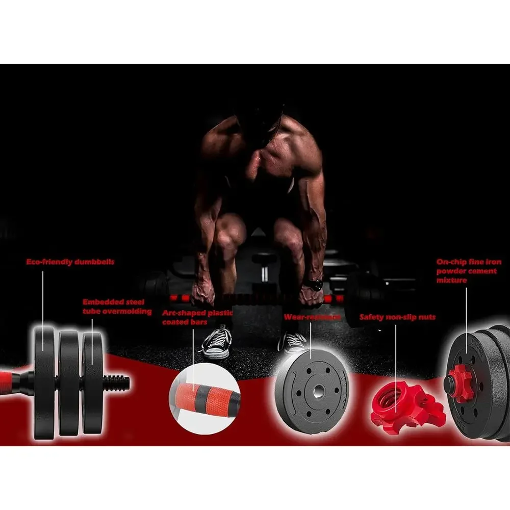 Set Dumbbell 44Lb yang Dapat D - Home Gym Dumbbell Set ulasan dan harga