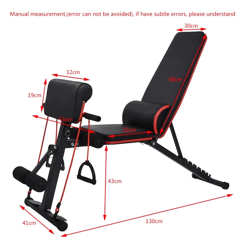 Kursi Angkat Beban Lipat yang  - Home Gym Dumbbell Set ulasan dan harga