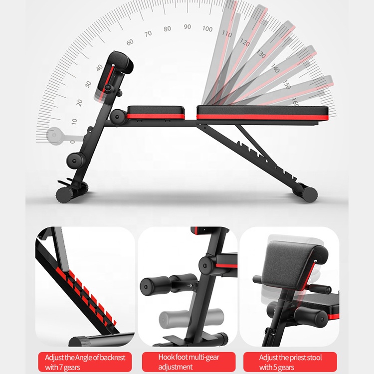 Kursi Angkat Beban Lipat yang  - Home Gym Dumbbell Set ulasan dan harga