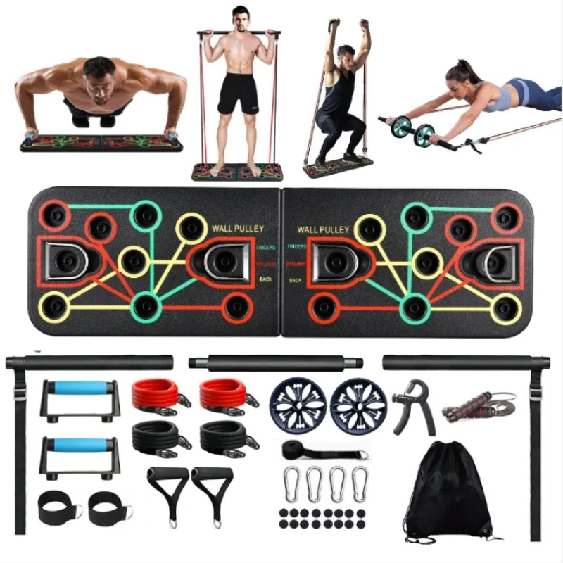 Set Papan Push Up Multifungsi  - Home Gym Full Setup ulasan dan harga