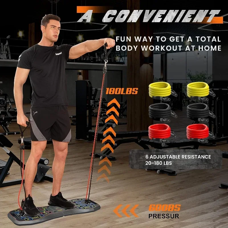 Set Papan Push Up Multifungsi  - Home Gym Full Setup ulasan dan harga