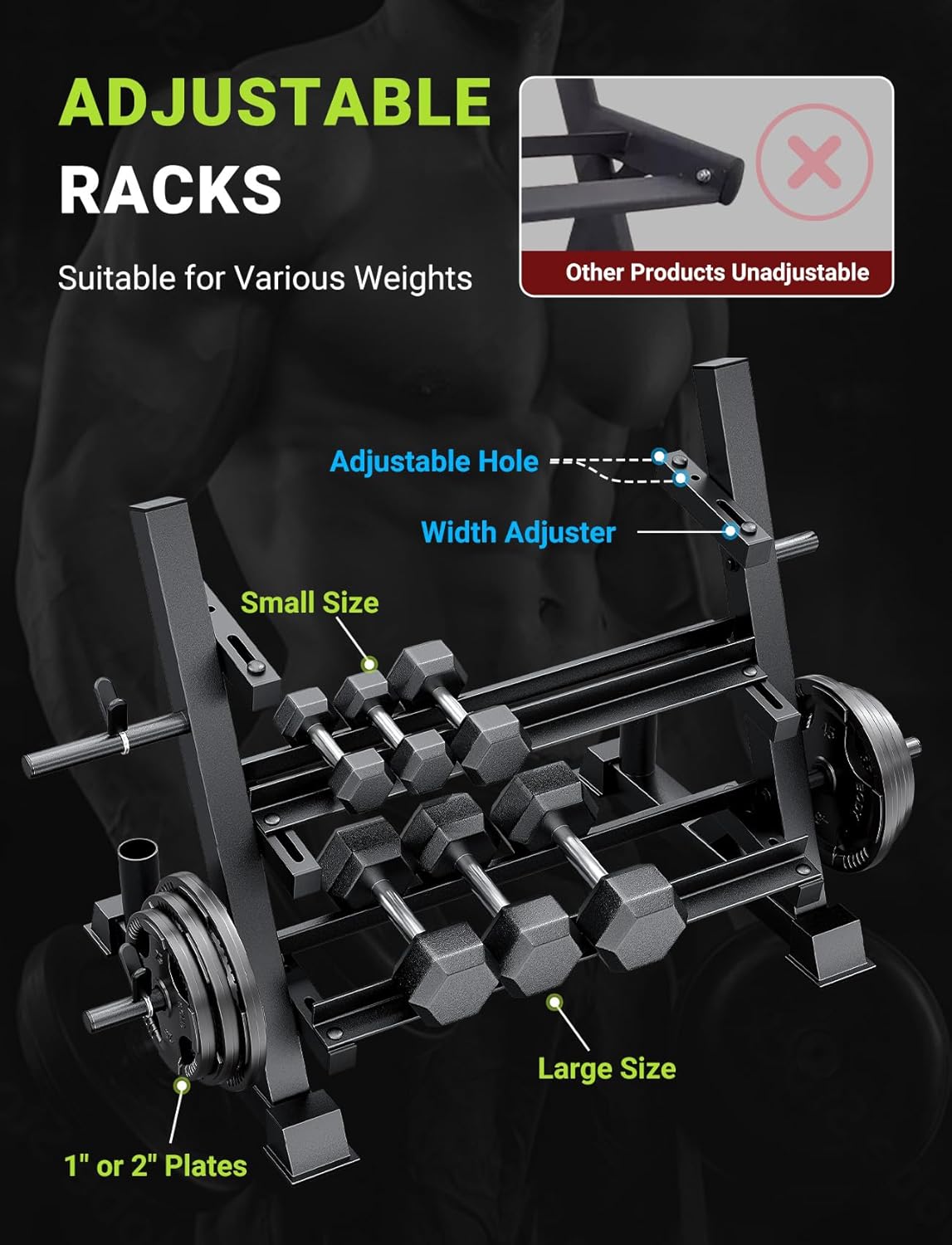 Rak Dumbbell 3 Tingkat, Dapat  - Home Gym Usa ulasan dan harga