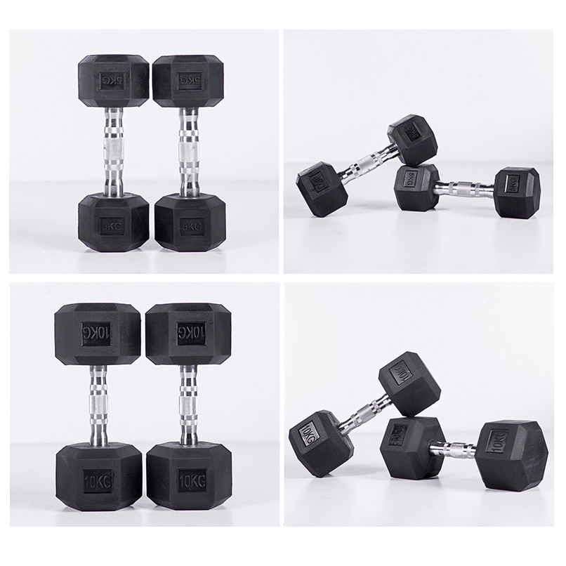 Set Dumbbell Heksagonal Berkua - Home Gym Dumbbell Set ulasan dan harga