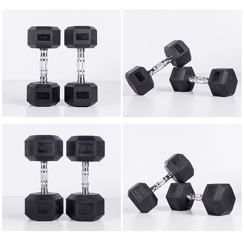 Set Dumbbell Heksagonal Berkua - Home Gym Dumbbell Set ulasan dan harga