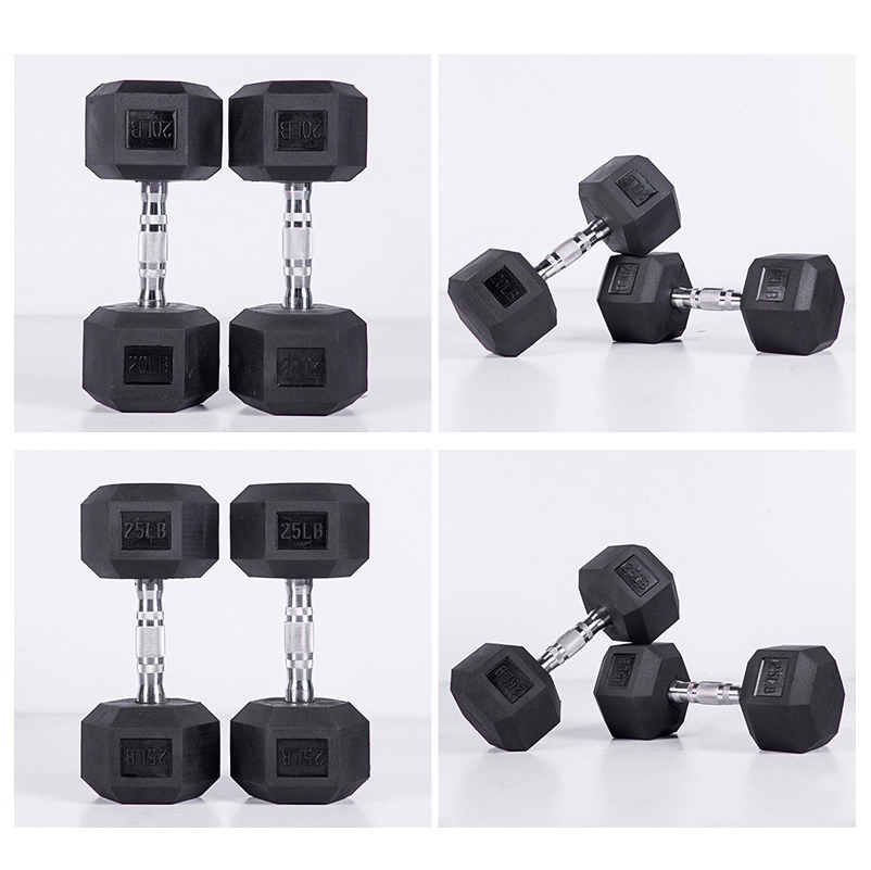 Set Dumbbell Heksagonal Berkua - Home Gym Dumbbell Set ulasan dan harga