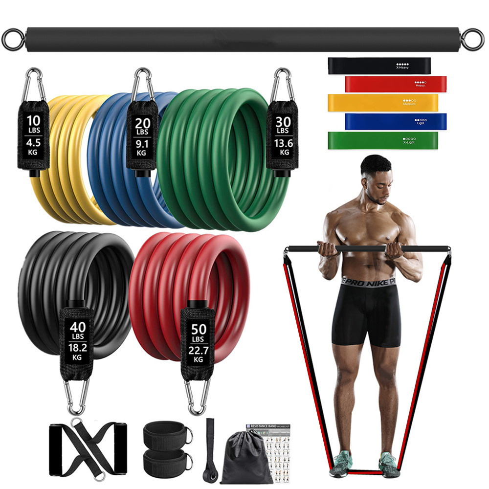150lb Gelang Elastis Tahan Ram - Home Gym Dumbbell Set ulasan dan harga