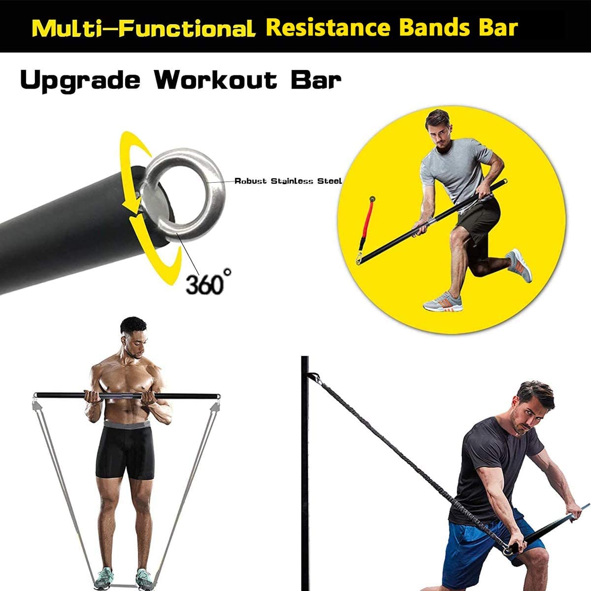 150lb Gelang Elastis Tahan Ram - Home Gym Dumbbell Set ulasan dan harga