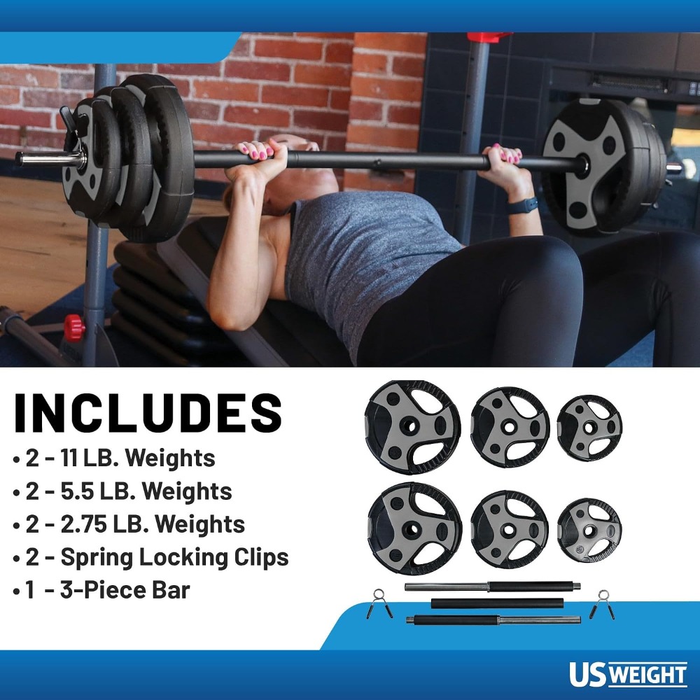 Set Barbel Sempurna untuk Gym  - Home Gym Usa ulasan dan harga