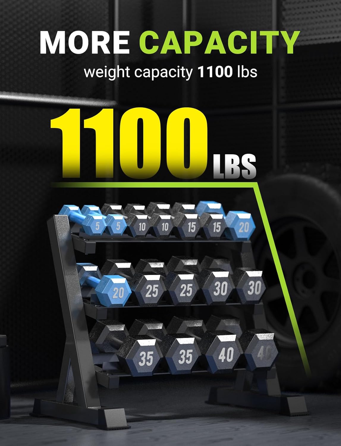 Rak Dumbbell Home Gym, 3 & 5 T - Home Gym Usa ulasan dan harga